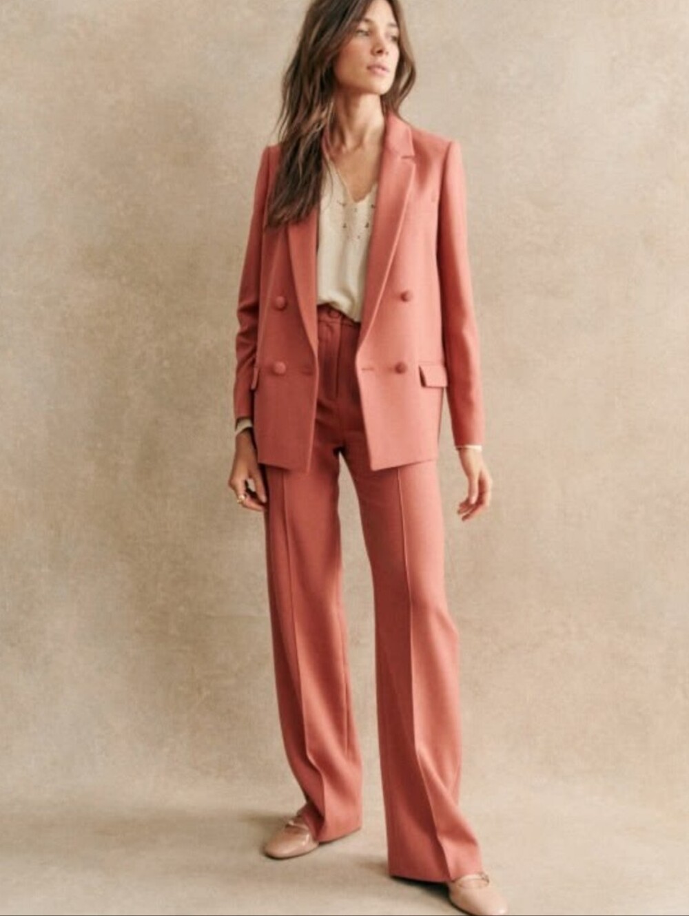Sezane Christie Jacket In Rosewood